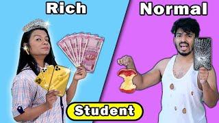 Rich Vs Normal Students At School  | Hungry Birds