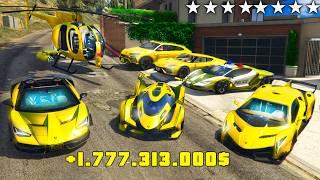 I STOLE GOLDEN CARS WORTH $1,777,313,000 FROM REAL LIFE IN GTA 5