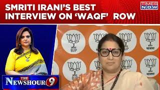 Smriti Irani Explosive Interview On Waqf 'Reforms', Gives No Chance To Owaisi & Lobby | Navika Kumar