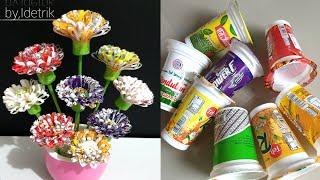 Creative Ideas from Used Plastic Cups || Amazing Ideas from Used Glassware || Good Craft Ideas