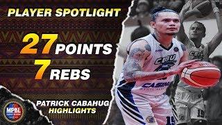 Patrick Cabahug vs Manila Stars OFFENSE Highlights (2019.06.29)| 27 pts, 7 rebs