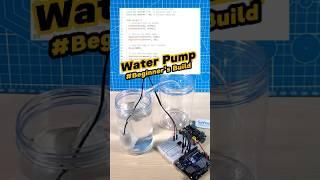 DIY Arduino Project: Controlling a Water Pump with TA6586 Chip! #diy #tech #stemeducation #arduino