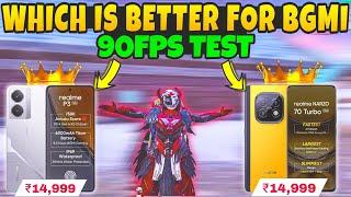 Realme P3 5G vs Realme Narzo 70 Turbo: BGMI Performance & Gameplay Comparison