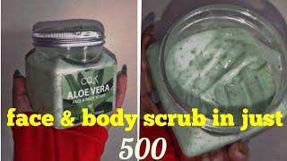 Best  whitening face & body scrub in 500 rupees / best whitening scrubs #whiteningscrub