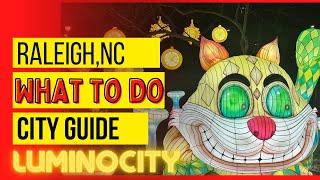 The best things to do in Raleigh, NC/LuminoCity Festival at Pullen Park
