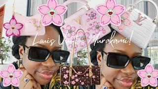 LOUIS VUITTON MURAKAMI CHERRY BLOSSOMS 2025  New Murakami Bags|| Haya Glamazon (Eng Sub)