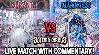 Labrynth Vs Marincess : Yu-Gi-Oh! Locals Feature Match | Live Duel