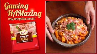 CDO Creamy Ham Gochujang Pasta by Jujumao