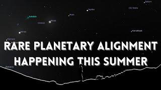 Rare Planetary Alignment Happening this Summer: ALL the Planets will be Aligned at Once