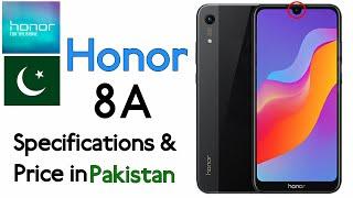 Honor 8A -| Specifications,Release Date & Price in Pakistan