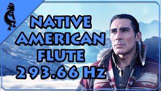 Native American Indian Flute - 8 hours | Sounds of the Wind high in the Mountains - MEDITATION