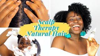 Scalp Therapy Kit for DRY SCALP & HAIR on Natural 4C/4B Hair | ALODIA 