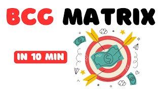 BCG Matrix Explained in 10 min