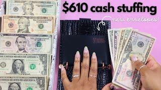 LOW CASH ENVELOPE STUFFING 2024 | Paycheck Cash Stuffing | SAVINGS CHALLENGE STUFFING | September #1