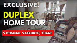 Exclusive Duplex Tour! Thane's First ISKCON Temple Inside | Luxury in Piramal Vaikunth, Balkum