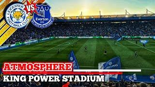  Great Atmosphere in King Power Stadium • Premier League • Leicester City vs Everton 2-2