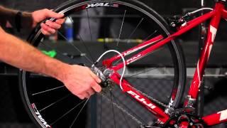How to Remove and Install Quick Release Road Rear Wheels by Performance Bicycle