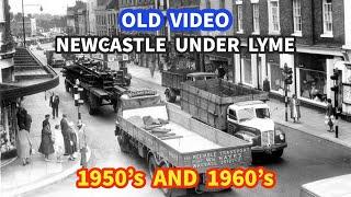 Old NEWCASTLE UNDER LYME Video | 1950's and 1960's | Stoke on Trent | Staffordshire