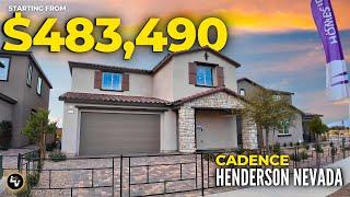 INSIDE A Gorgeous HENDERSON NV New Home For Sale In Cadence With Luxury Upgrades