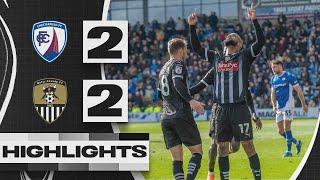 HIGHLIGHTS | CHESTERFIELD 2-2 NOTTS COUNTY