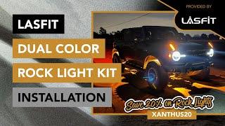 How to install Dual Color Switchback Rock Lights Kit by LASFIT - 2021+ Ford Bronco