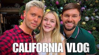 CALIFORNIA VACATION VLOG! Disney, Universal Studios, Holidays, Family Time, Wicked, Shopping & More!