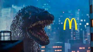 New Godzilla McDonald's Commercial in Japan