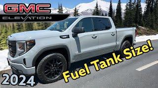 2024 GMC Sierra 1500 Diesel Fuel Tank Size!  Full Chrome Delete!  3.0L Duramax LZ0 Engine!