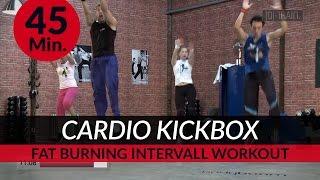 45 Min. Intense Cardio Aerobics Kickbox Workout I Xtreme Fat Burning by Dr. Daniel Gärtner ©