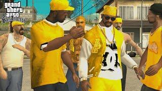 Vagos vs Ballas Los Sepulcros Gang Mission in GTA San Andreas! (Gang Switch)