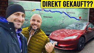 Neues Tesla Model 3 LR: Kaufvertrag direkt nach Roadtrip?