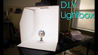 DIY LIGHTBOX under $10 DOLLARS