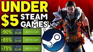 AWESOME STEAM PC GAME DEALS UNDER $5 - TONS OF SUPER CHEAP GAMES BEFORE THE SUMMER SALE!