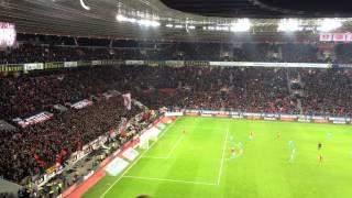 Josip Drmic volley for Bayer 04 against 1.FC Köln 29.11.14