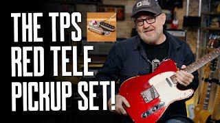 The TPS Red Telecaster Pickup Set By Monty's Guitars! [Short Launch Video]