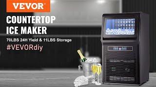 VEVOR Commercial Ice Maker 70LB/24H, 350W