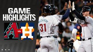 D-backs vs. Astros Game Highlights (9/8/24) | MLB Highlights