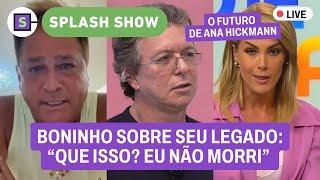  Boninho debocha e fala motivo da saída da Globo! Ana Hickmann fora da Record? e + AO VIVO