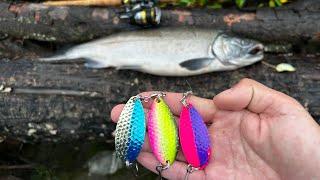 EASIEST WAY To Catch COHO Salmon (Lure Fishing)