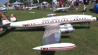 "STAR OF AMERICA" L-1049 LOCKHEED SUPER CONSTELLATION TWA GIANT RC SCALE MODEL AIRPLANE