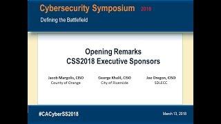 CSS2018LA - Exec Sponsors Opening: Jacob Margolis & George Khalil