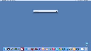 How to open terminal on a Mac using Spotlight Search