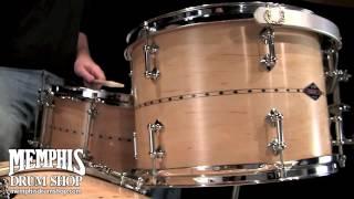 Craviotto Custom Shop Maple Solid Shell Drum Set - Natural Oil