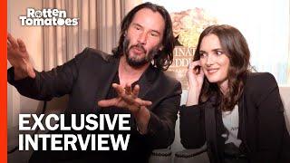 Keanu Reeves and Winona Ryder are Huge Fans of Each Other | 'Destination Wedding' Interview