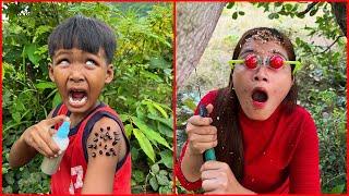 Survival Skills: SMART idea and USEFUL with single mom in forest #bushcraft #camping #outdoors #idea
