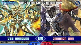 Vee Armours vs Omni DNA - EX-07 Matchplay Commentary