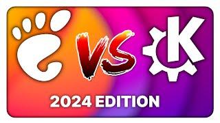 GNOME vs KDE Plasma in 2024: which one is better for Linux beginners?