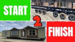 HERE'S HOW MOBILE HOMES ARE BUILT! Start to finish manufacturing plant tour! Winston Homebuilders