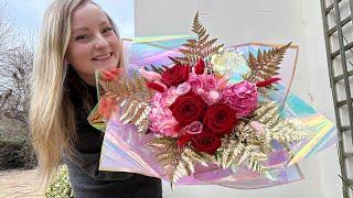 How to make a fairytale bouquet | ultra modern bouquet tutorial | make a flower bouquet