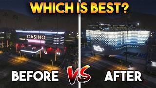 GTA 5 ONLINE CASINO : BEFORE VS AFTER (2013 VS 2024 GTA ONLINE)